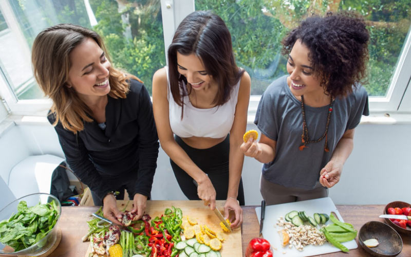 vegan cooking class in action, Sydney trip, January 2025, Australia