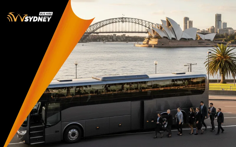 corporate coach hire in Sydney
