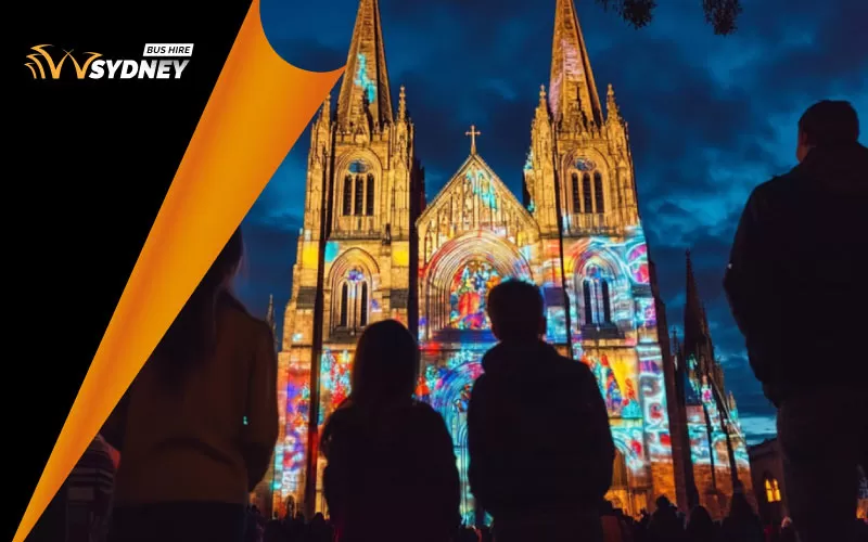 thumbnail family celebrating Christmas at St. Mary’s Cathedral, family holiday, Holiday Activities in Sydney 2024, Australia